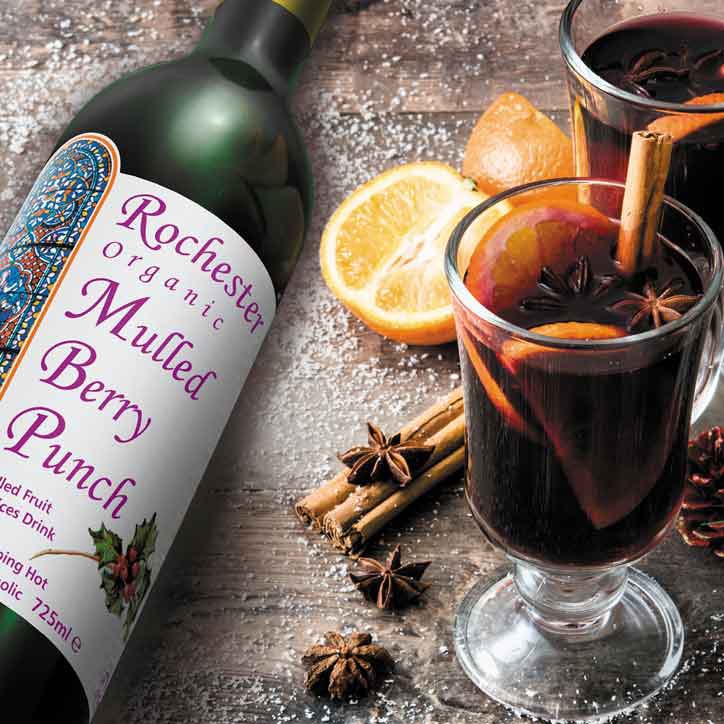 Rochester Organic Mulled Berry Punch Drink 725ml
