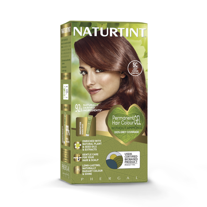 Naturtint Permanent Hair Colour 5C (Light Copper Chestnut) image 1