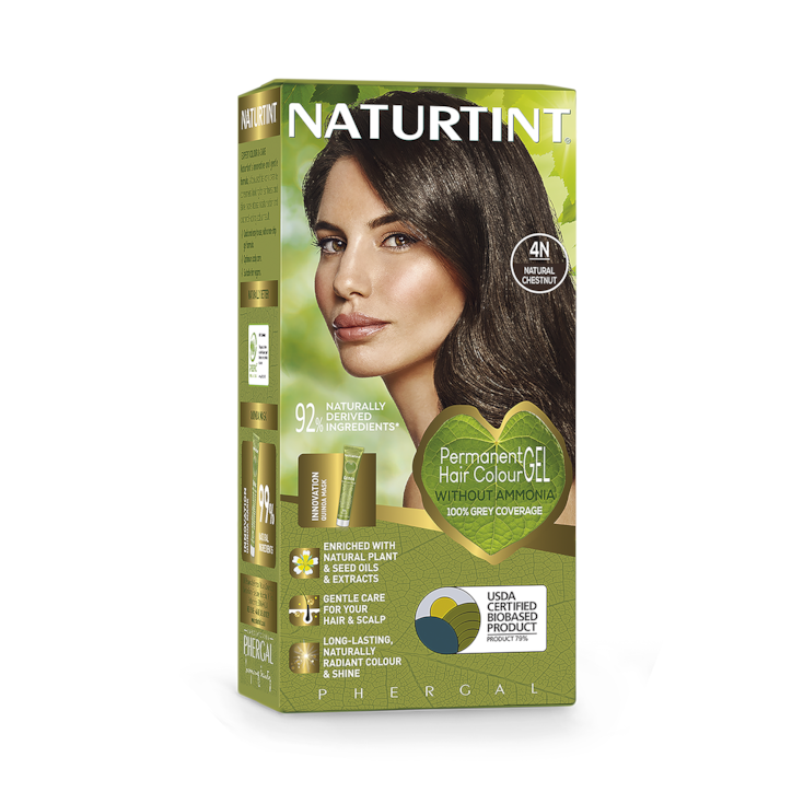 Naturtint Permanent Hair Colour 4N (Natural Chestnut) image 1