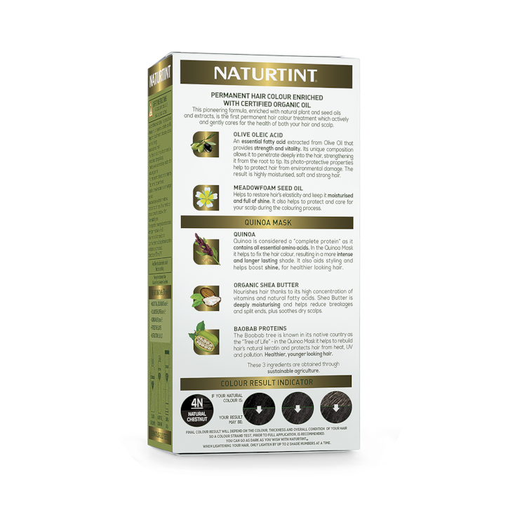Naturtint Permanent Hair Colour 4N (Natural Chestnut) image 5