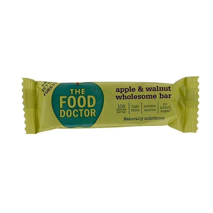 Food Doctor Apple and Walnut Food Bar image 1