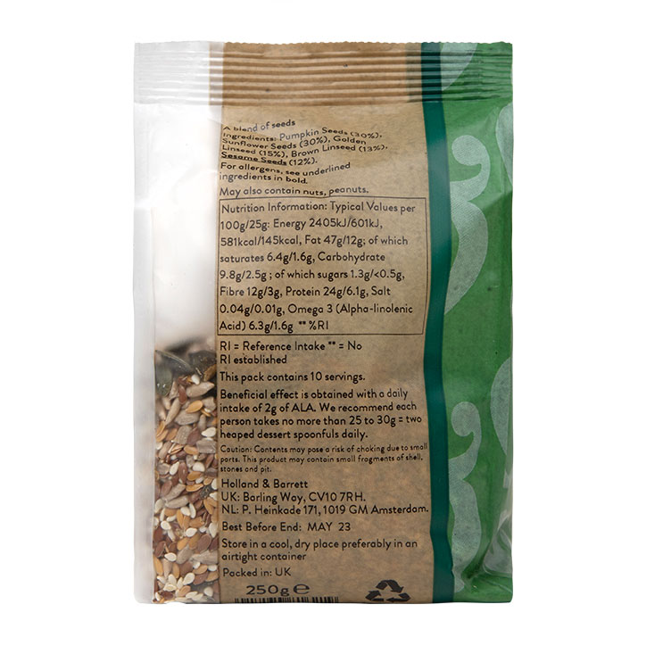 Holland & Barrett Omega Mix 250g image 2