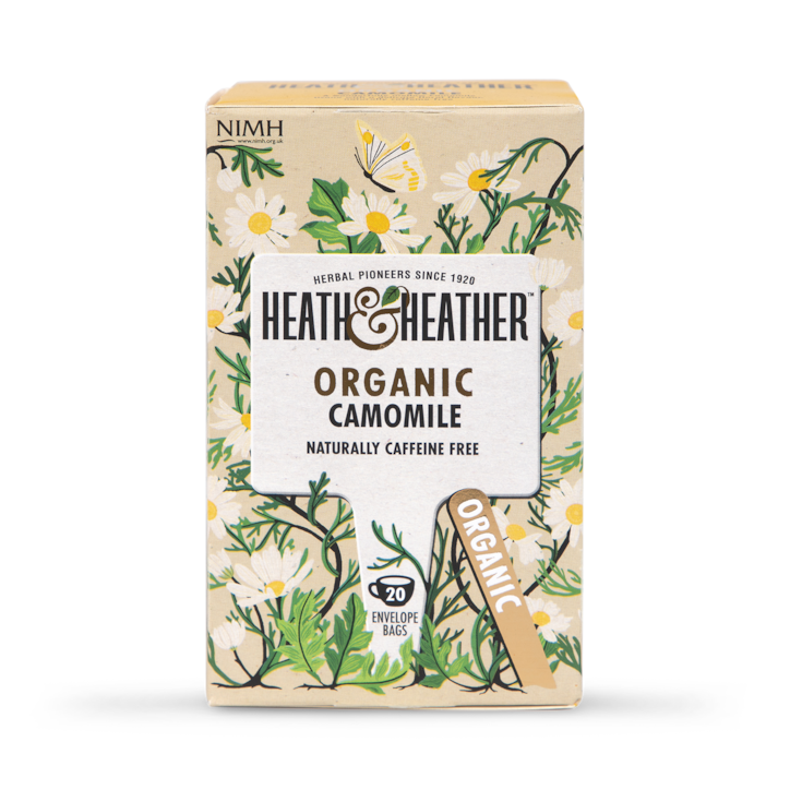 Heath & Heather Organic Camomile 20 Tea Bags image 1