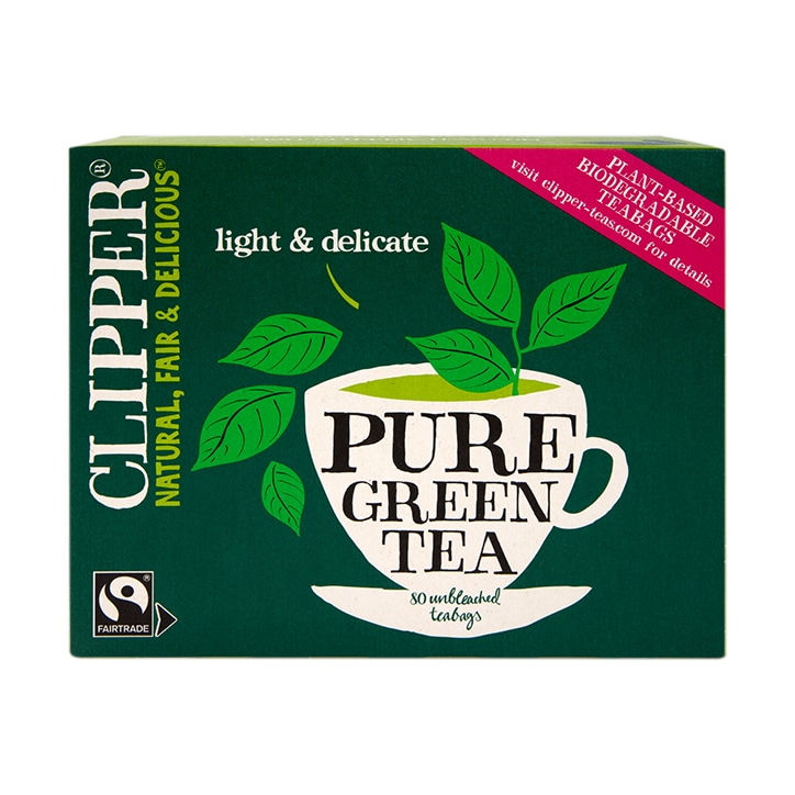 Clipper Green Tea 80 Tea Bags image 1