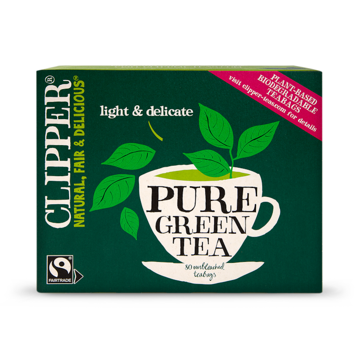 Clipper Green Tea 80 Tea Bags image 1