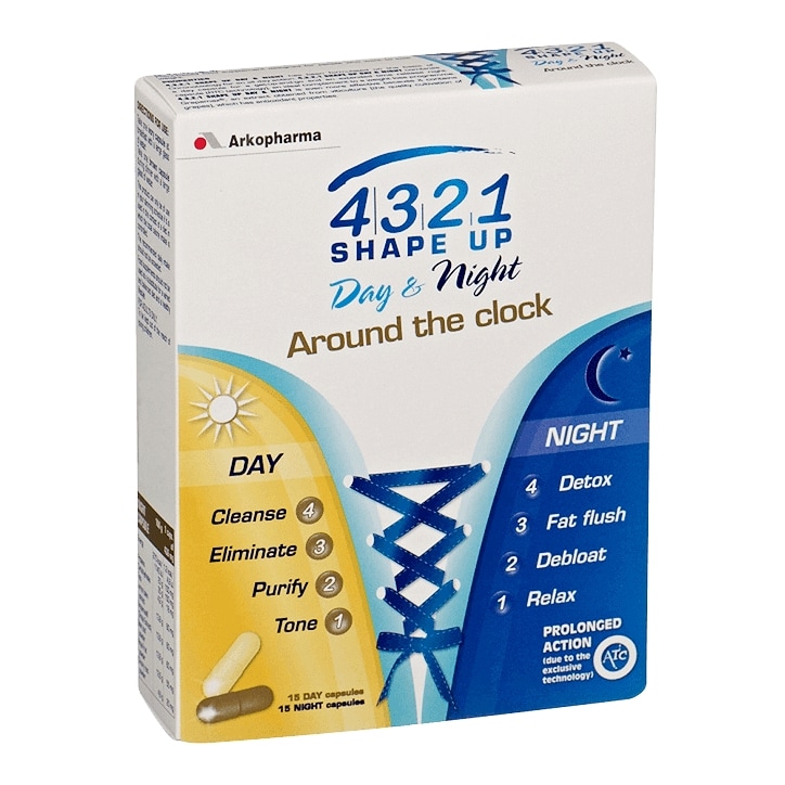 Arkopharma 4321 Shape Up Day and Night 30 Capsules-1