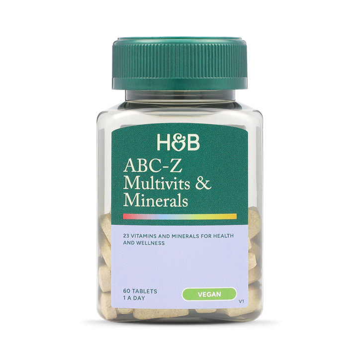 Holland & Barrett ABC to Z Vegan Multivitamins 60 Tablets