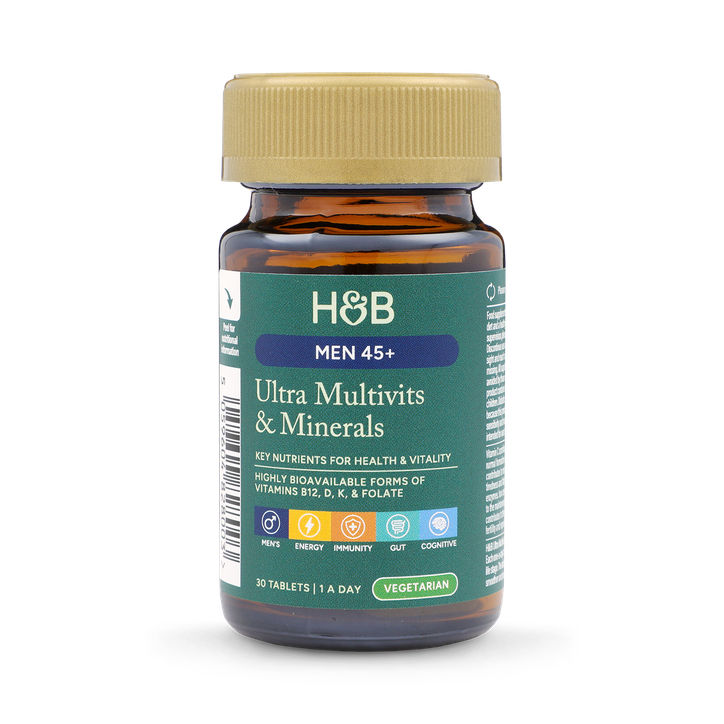 Holland & Barrett Men's Ultra Man Multi 45+ 30 Tablets