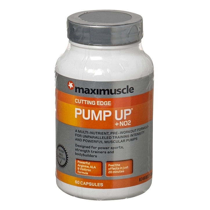Maximuscle Pump Up & No2 60 Capsules-1
