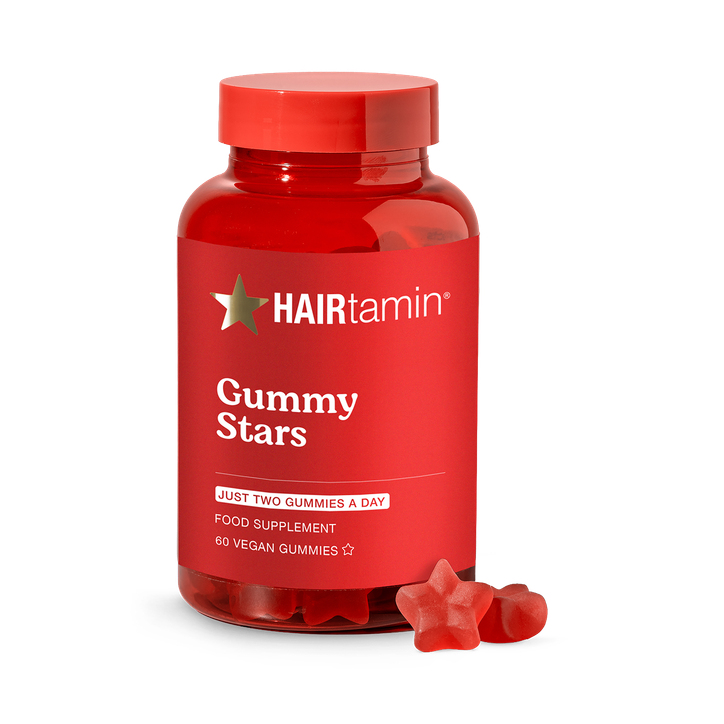 Hairtamin Black Gummy Stars 60 Gummies