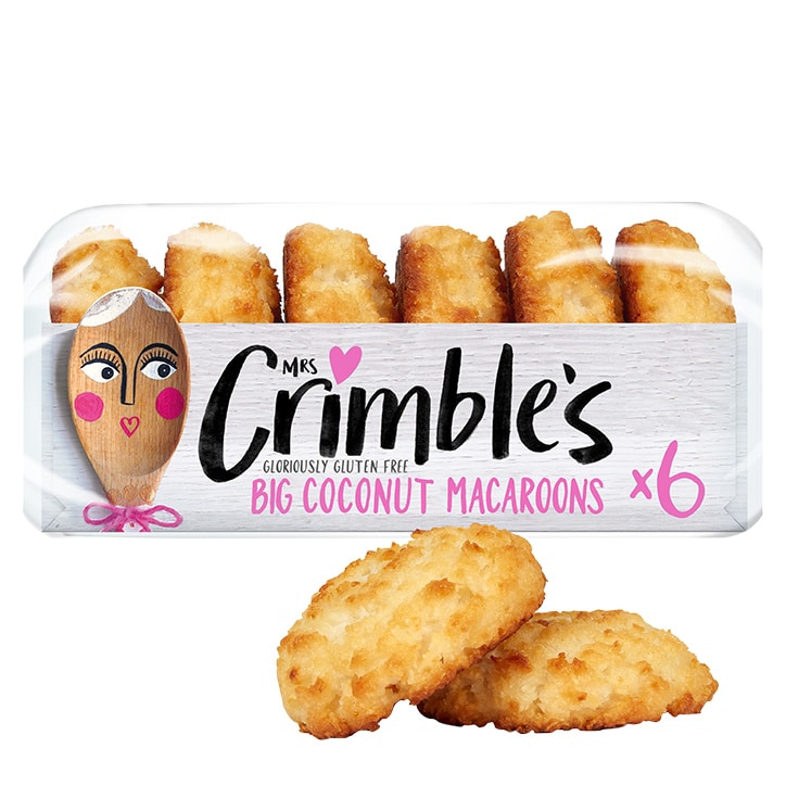 Mrs Crimble's 6 Big Coconut Macaroons 180g