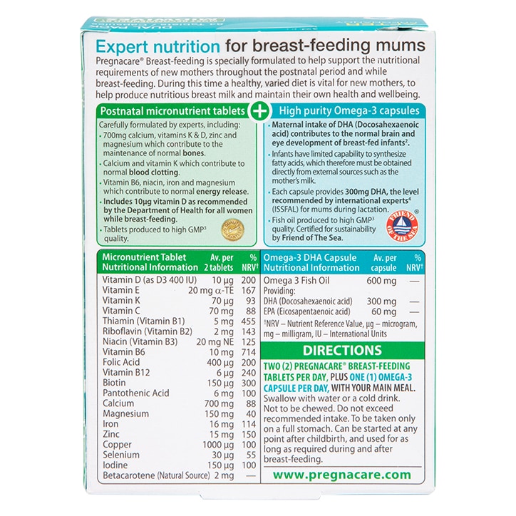Vitabiotics Pregnacare Breastfeeding 84 Tablets-2