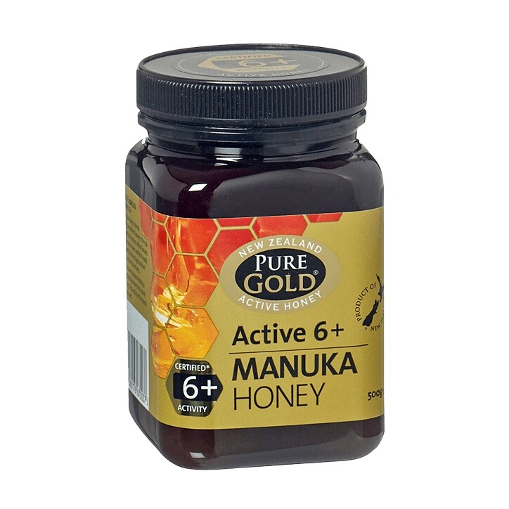 Pure Gold Active 6+ Manuka Honey 500g image 1