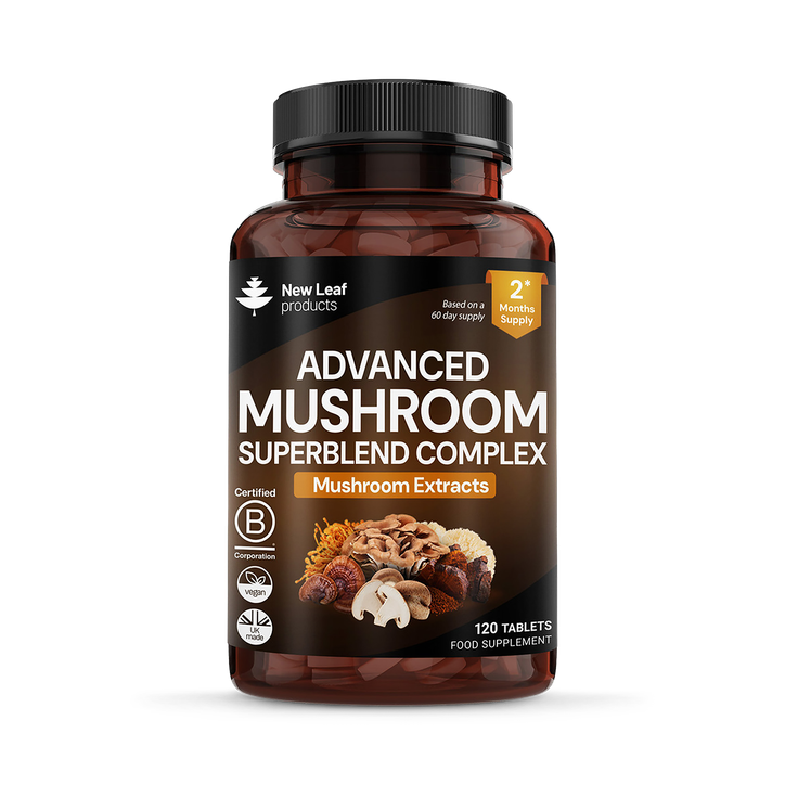 New Leaf Products Mushroom Superblen Complex Tablets 120 tablets