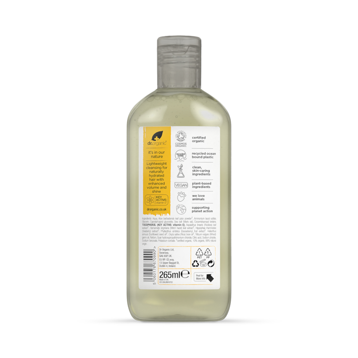 Dr Organic Vitamin E Shampoo 265ml image 2