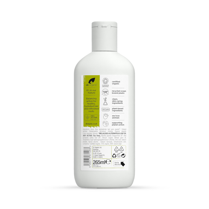 Dr Organic Tea Tree Conditioner 265ml image 2