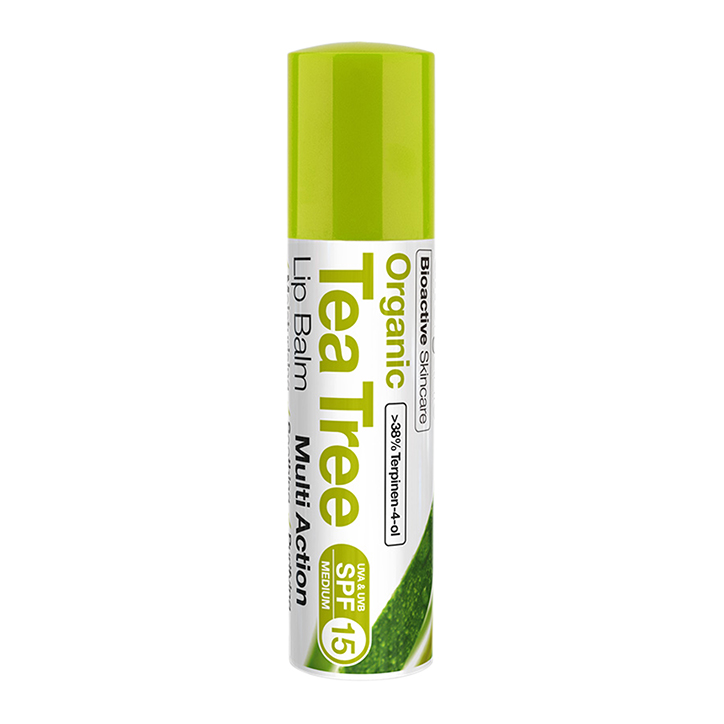Dr Organic Tea Tree Lip Balm Holland & Barrett