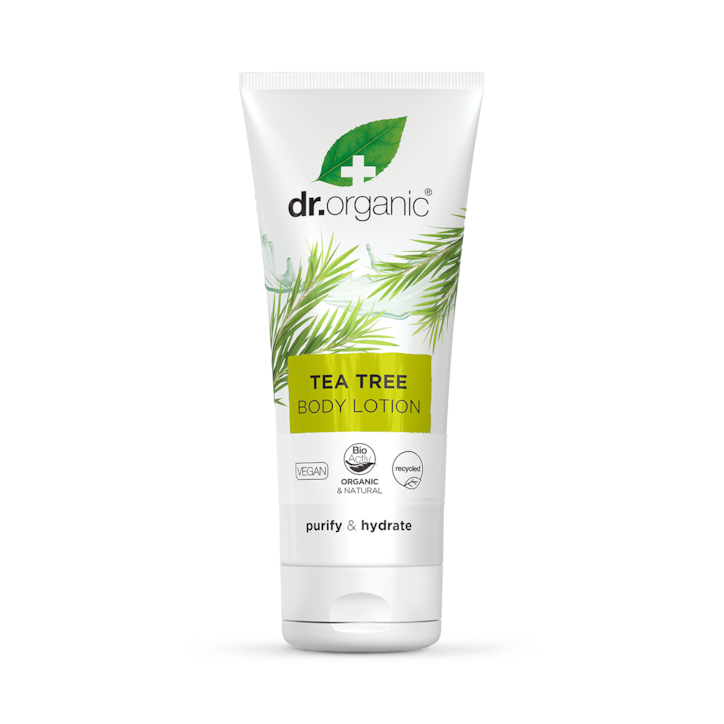 Dr Organic Tea Tree Body Lotion 200ml image 1