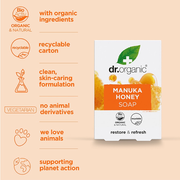 Dr Organic Manuka Honey Soap-4