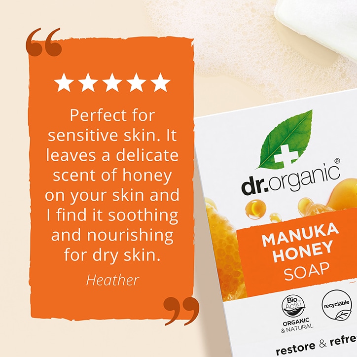 Dr Organic Manuka Honey Soap-5