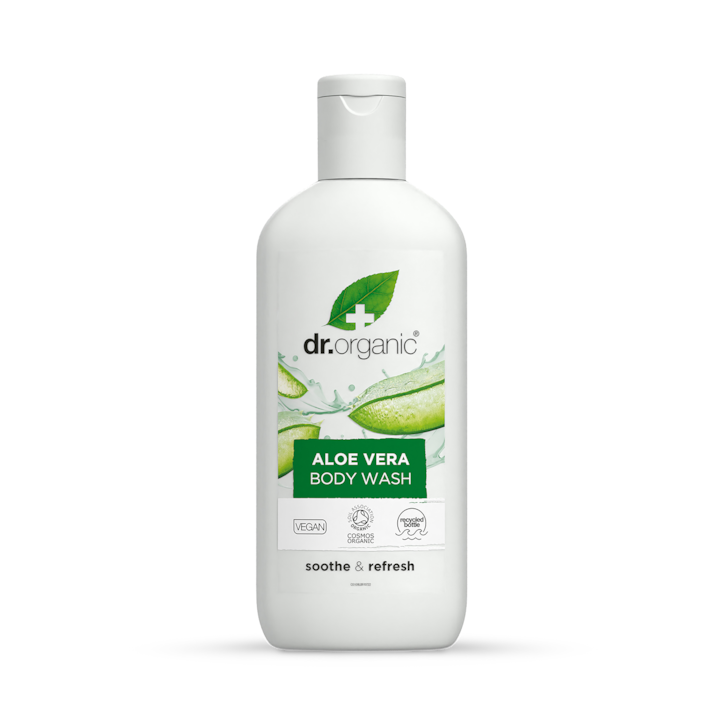 Dr Organic Aloe Vera Body Wash 250ml image 1
