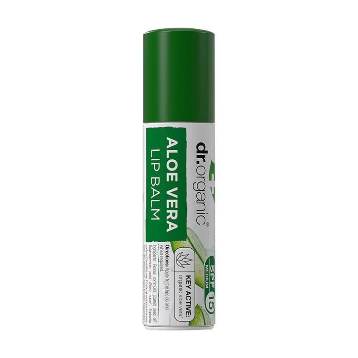 Dr Organic Aloe Vera Lip Balm 5.7ml-1