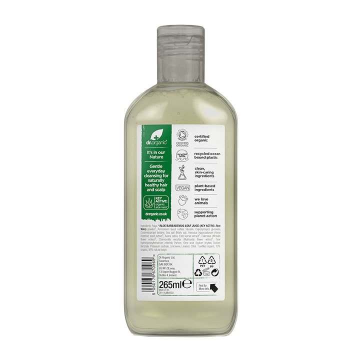 Dr Organic Aloe Vera Shampoo 265ml-2