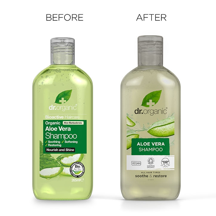 Dr Organic Aloe Vera Shampoo 265ml-4