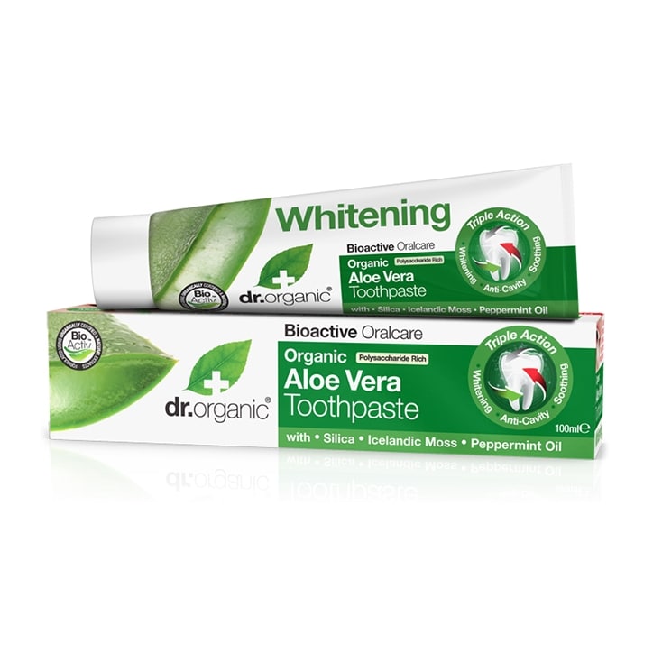 Dr Organic Aloe Vera Toothpaste 100ml-1