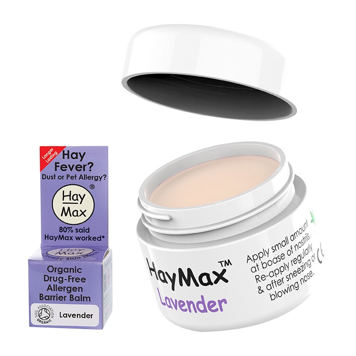 Haymax Lavender Organic Drug Free Pollen Barrier Balm 5ml-1