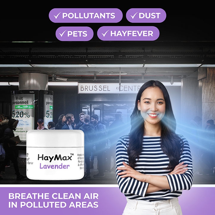 Haymax Lavender Organic Drug Free Pollen Barrier Balm 5ml image 3