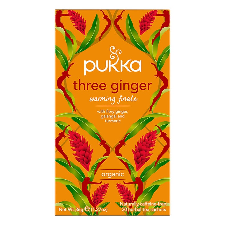 Pukka Organic Three Ginger Tea 20 Tea Bags-1