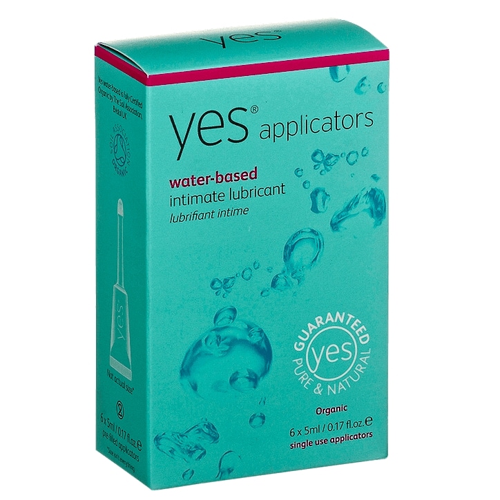 Yes Natural Lubricant Water-based Applicators-1