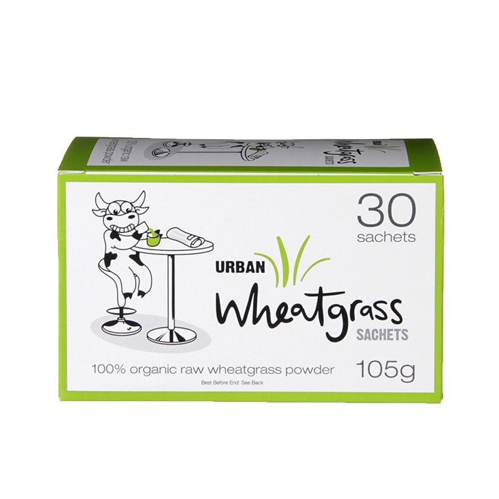 Urban Health Wheatgrass Powder 30 x 3.5g Sachets image 1