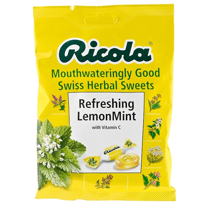 Ricola Lemon Mint Swiss Herbal Sweets Bag 70g image 1