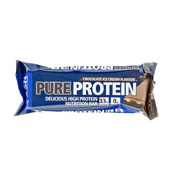 USN Pure Protein Bar Chocolate Ice Cream 12 x 75g image 1