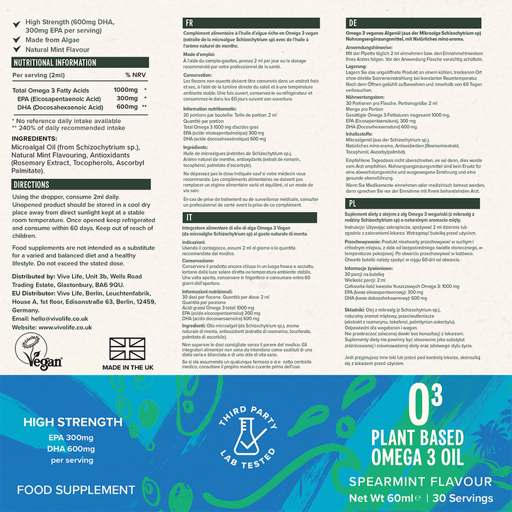Clean Omega 3 Oil image 2
