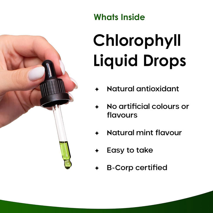 Chlorophyll Liquid Drops 100ml image 3