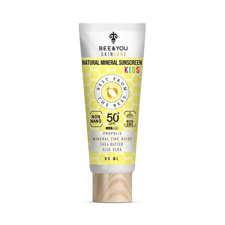 Bee&You Skincare Natural Mineral Sunscreen Kids SPF 50+ 80ml