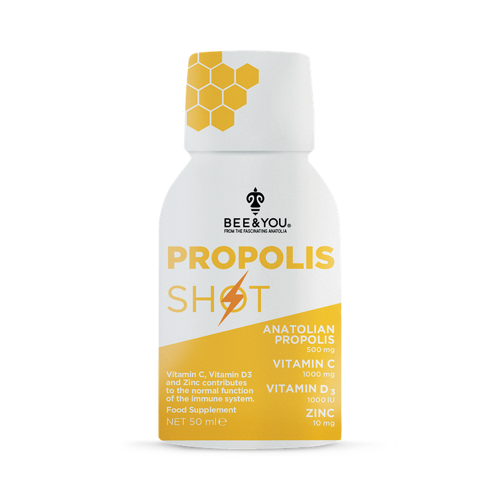 BEE&YOU Propolis Vitamin C Immune Shot 50ml*12 - 50 ml