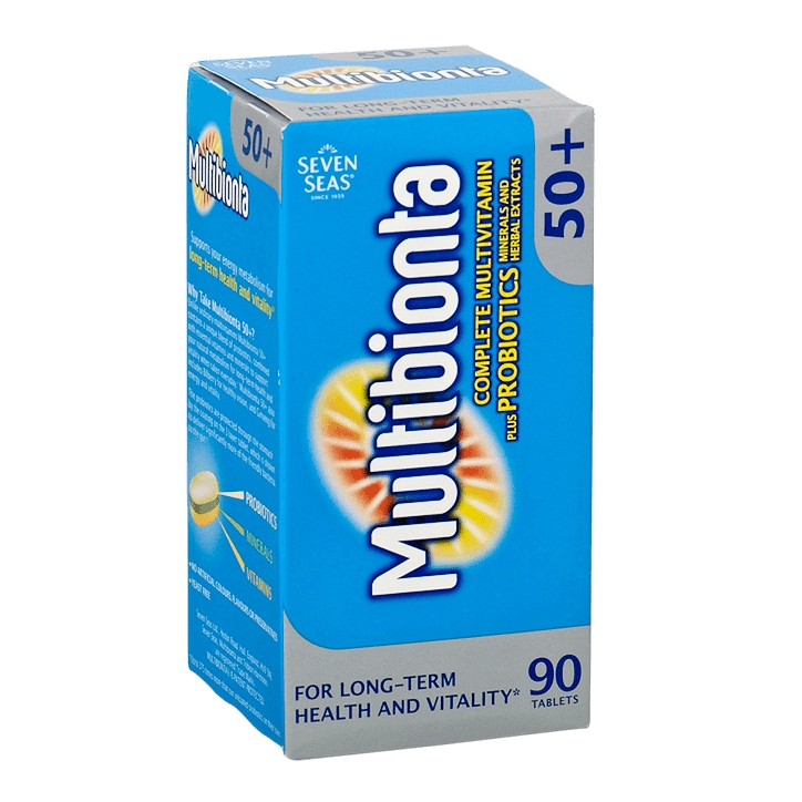 *FD (no stock) Seven Seas Multibionta 50+ Complete Multivitamin plus Probiotics