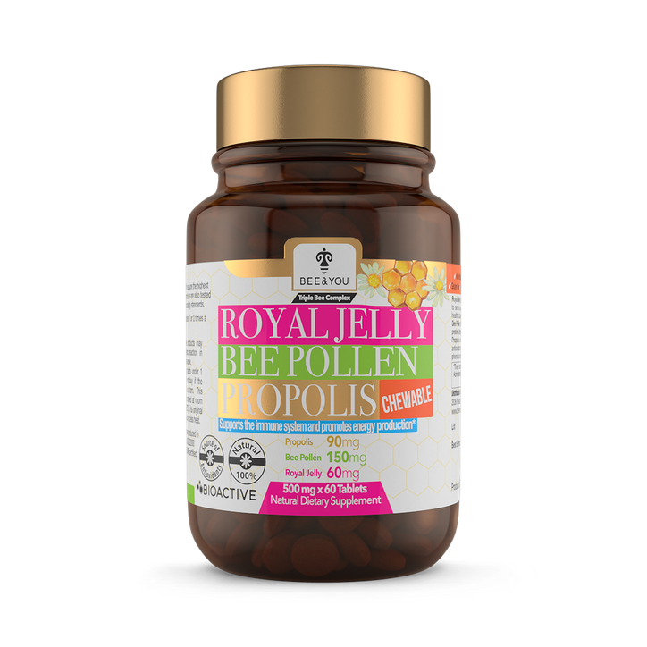 Pollen Propolis Royal Jelly Tablets for Kids 30g - 30 g