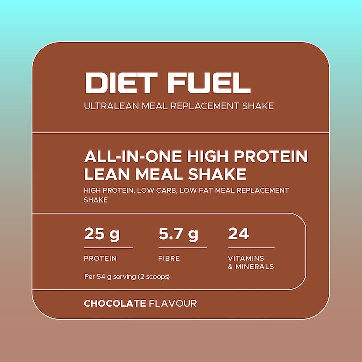 USN Diet Fuel Meal Replacement Shake Chocolate 1kg image 4
