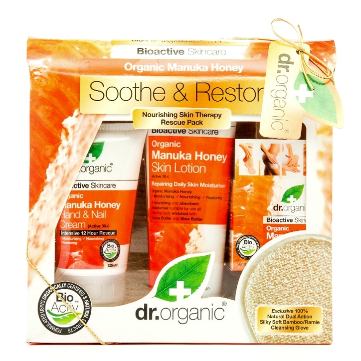 Dr Organic Manuka Honey Soothe & Restore Gift Set