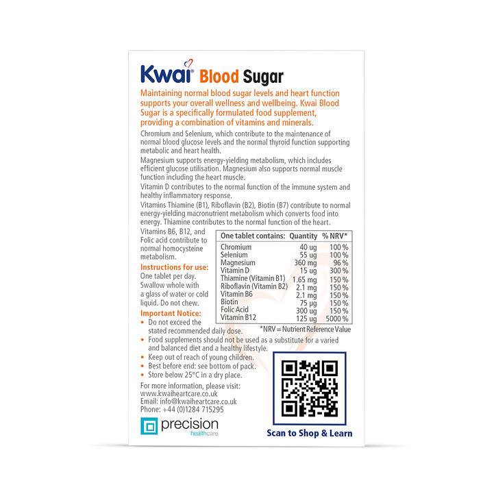Kwai Blood Sugar 30 Tablets image 2