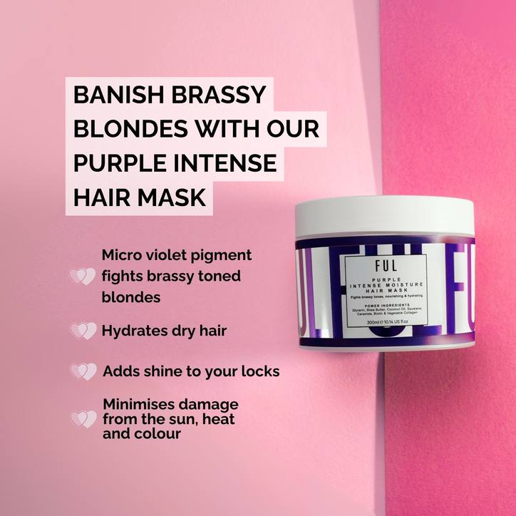Ful Purple Intense Moisture Hair Mask 300ml image 2