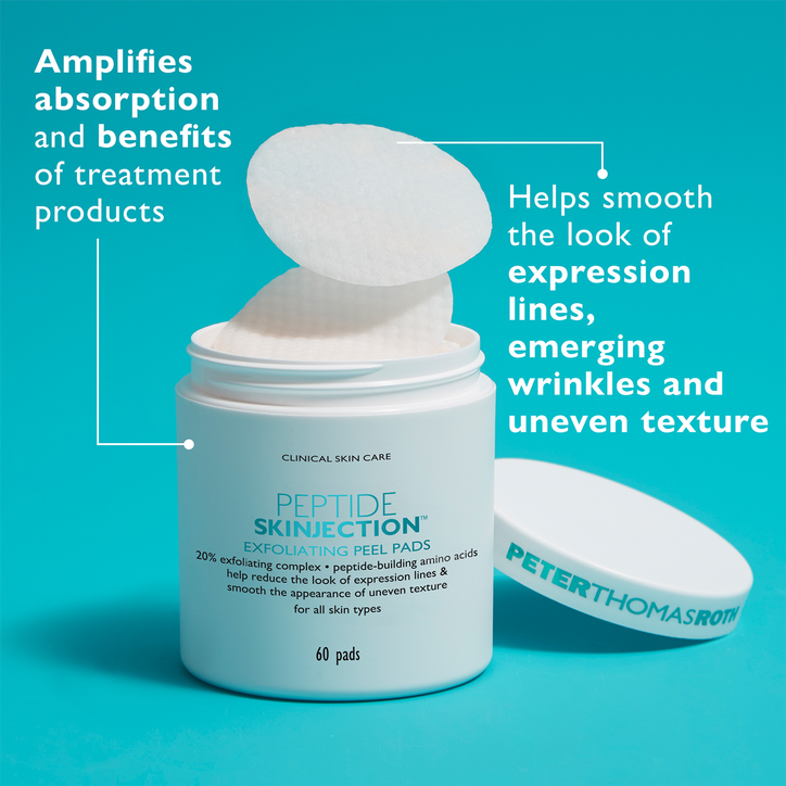 Peter Thomas Roth Peptide Skinjection Exfoliating Peel Pads 60 Pads image 4