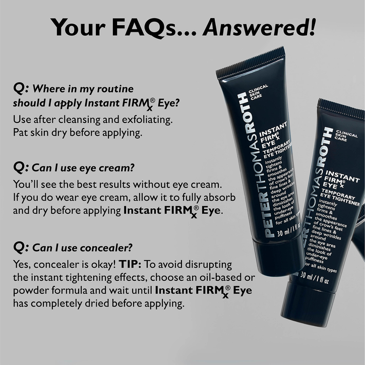 Peter Thomas Roth Instant Firmx Eye Temporary Eye Tightener Serum 30ml image 8