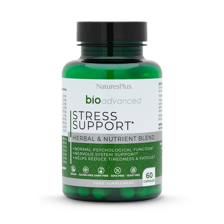 NaturesPlus Bioadvanced Stress Support 60 Capsules