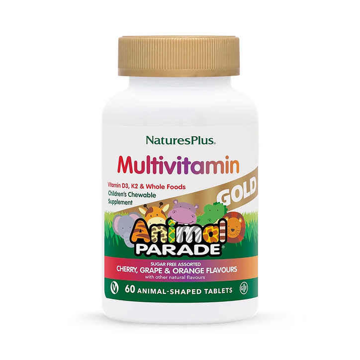 NaturesPlus Animal Parade® GOLD Multivitamin Children's Chewables - Assorted, 60